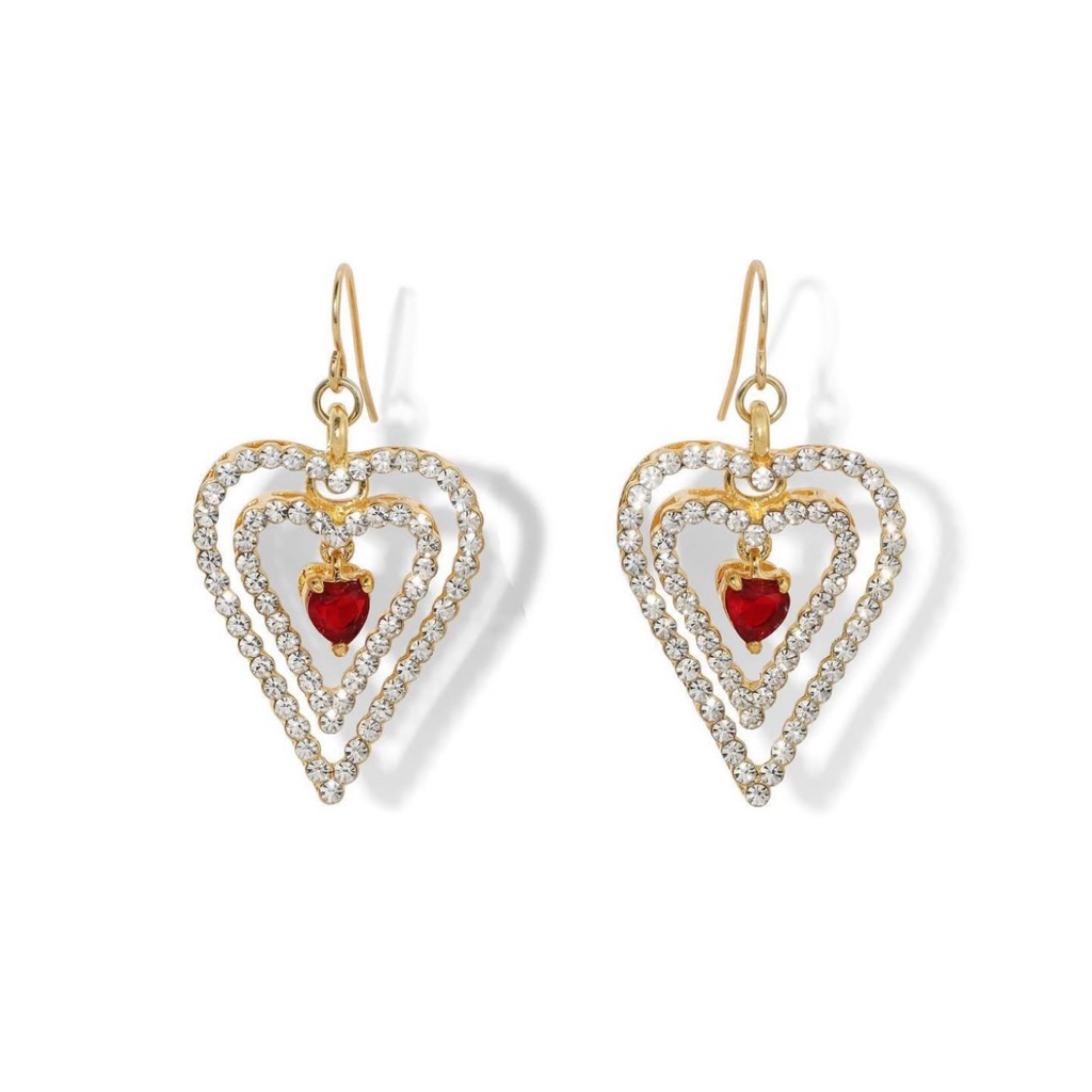 Vanessa Mooney Core Heart Earrings 50$